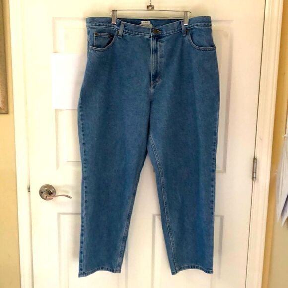 L.L Bean womens classic fit/ traditional jeans size 20P - Picture 2 of 8